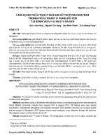 Ứng dụng phẫu thuật nội soi kết hợp navigation trong phẫu thuật vùng hố yên tại Bệnh viện Đại học Y Hà Nội