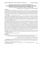 Tính kháng khuẩn của tinh dầu tràm trà úc và tinh dầu hương nhu trắng trên các chủng vi khuẩn đề kháng kháng sinh phân lập từ bệnh phẩm