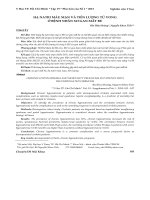 Hạ natri máu mạn và tiên lượng tử vong ở bệnh nhân xơ gan mất bù