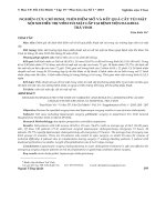 Nghiên cứu chỉ định, thời điểm mổ và kết quả cắt túi mật nội soi điều trị viêm túi mật cấp tại Bệnh viện đa khoa Trà Vinh