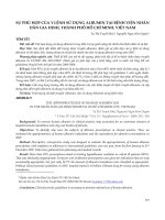 Sự phù hợp của y lệnh sử dụng albumin tại Bệnh viện Nhân Dân Gia Định, Thành phố Hồ Chí Minh, Việt Nam