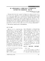 Mối liên quan giữa viêm tai giữa thanh dịch và phát triển ngôn ngữ của trẻ