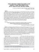Phát hiện RSV ở bệnh nhi dưới 5 tuổi bằng kỹ thuật realtime RT-PCR và kỹ thuật RT-PCR truyền thống