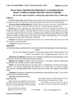 Phẫu thuật nội soi sau phúc mạc lấy sỏi niệu quản đoạn 1/3 trên tại Bệnh viện Việt Tiệp - Hải phòng