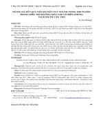 Đánh giá kết quả nội soi mật tụy ngược dòng (ERCP) sớm trong điều trị sỏi ống mật chủ có biến chứng tại Bệnh viện đa khoa trung ương Cần Thơ