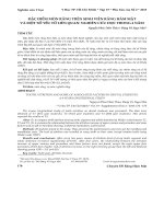 Đặc điểm mòn răng trên sinh viên răng hàm mặt và một số yếu tố liên quan: Nghiên cứu dọc trong 4 năm