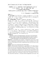 Nghiên cứu tỷ lệ tăng huyết áp và liên quan với một số yếu tố nguy cơ ở người từ 40 tuổi trở lên tại tỉnh Trà Vinh năm 2012