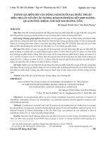 Đánh giá biên độ vận động hàm dưới sau phẫu thuật điều trị gãy cổ lồi cầu xương hàm dưới bằng kết hợp xương qua đường miệng với nội soi hướng dẫn