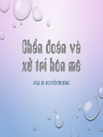 Bài giảng Chẩn đoán và xử trí hôn mê – PGS.TS Nguyễn Phi Hùng