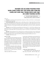 Nghiên cứu so sánh phương pháp khâu toàn chiều dày với khâu gần toàn bộ chiều dày giác mạc trong rách giác mạc do chấn thương xuyên