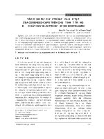 Tác dụng phục hồi trí nhớ và học tập của Cereneed- Caps trên chuột nhắt trắng được gây suy giảm trí nhớ bằng scopolamin