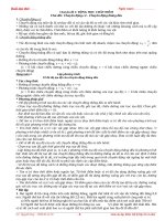 GIÁO án dạy THÊM vật lý 10 cả năm cực HAY (dùng ngay đã phân chia theo buổi dạy)