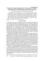 Tổng quan một số nghiên cứu xây dựng các thuật toán học sâu áp dụng trong phân tích ảnh y tế