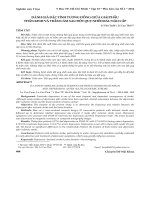 Đánh giá đặc tính tương đồng giữa giải phẫu thần kinh và trầm cảm sau đột quỵ nhồi máu não cấp