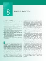Ebook Gastrointestinal physiology (8th edition): Part 2