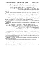 Yếu tố dự đoán giãn tĩnh mạch thực quản trên bệnh nhân xơ gan tại khoa nội tổng hợp Bệnh viện đa khoa trung tâm An Giang