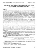 Điều trị liệt thần kinh mặt ngoại biên bằng phẫu thuật nối chéo dây VII và bán phần dây XII