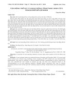 Vận động thể lực và hoạt động tĩnh ở học sinh cấp 2 Thành phố Hồ Chí Minh