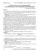 Khảo sát tần suất và đặc điểm lâm sàng của bệnh nhân ngất khi làm nghiệm pháp bàn nghiêng