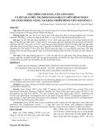 Đặc điểm lâm sàng, cận lâm sàng và kết quả điều trị immunoglobulin trên bệnh nhân tay chân miệng nặng tại khoa nhiễm Bệnh viện Nhi Đồng 2