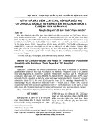 Đánh giá đặc điểm lâm sàng, kết quả điều trị co cứng cơ sau đột quỵ bằng tiêm botulinum nhóm A tại Bệnh viện Quân y 103