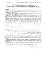 Tỷ lệ các biến chứng sinh thiết thận dưới hướng dẫn siêu âm ở bệnh nhân viêm cầu thận