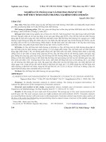 Nghiên cứu phân loại và phương pháp xử trí đục thể thủy tinh chấn thương tại Bệnh viện Chợ Rẫy