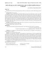 Mối liên quan giữa nhóm máu ABO và bệnh nhiễm dengue ở trẻ em