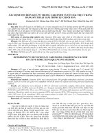 Xác định đột biến gen p53 trong carcinôm tuyến đại trực tràng bằng kỹ thuật giải trình tự chuỗi DNA