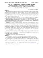 Kiến thức, thực hành của học sinh điều dưỡng Trường trung cấp Phương Nam thực hiện rửa tay thường quy khi chăm sóc bệnh nhân tại bệnh viện năm 2013