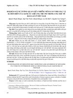 Khảo sát sự tương quan giữa nhiễm viêm gan virus B,C và sự đột biến của gene ức chế ung thư p53 trong ung thư tế bào gan ở Việt Nam