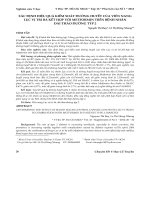 Xác định hiệu quả kiểm soát đường huyết của viên nang lục vị tri bá kết hợp với metformin trên bệnh nhân đái tháo đường týp 2