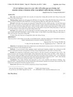 Tỷ lệ trầm cảm và các yếu tố liên quan ở phụ nữ mang thai 3 tháng đầu tại Bệnh viện Hùng Vương