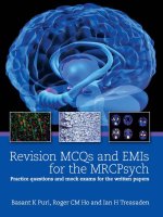 Ebook Revision MCQs and EMIs for the MRCPsych - Practice questions and mock exams for the written papers: Part 1