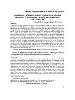 Nghiên cứu nồng độ hs-CRP, fibrinogen, tốc độ máu lắng ở bệnh nhân tai biến mạch máu não giai đoạn cấp