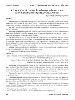 Kết quả sớm kỹ thuật cắt niêm mạc điều trị Polyp không cuống đại trực tràng qua nội soi