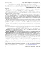 Ứng dụng kỹ thuật multiplex RT‐PCR khảo sát các kiểu bản sao BCR/ABL tại Bệnh viện Truyền máu Huyết học