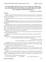 Xác định bệnh nhân có nguy cơ cao đột quỵ thiếu máu sau cơn thiếu máu não thoáng qua hoặc đột quỵ thiếu máu nhẹ bằng thang điểm ABCD2