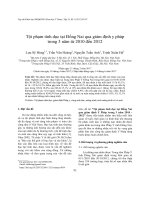 Tội phạm tình dục tại Đồng Nai qua giám định y pháp trong 3 năm từ 2010 đến 2012