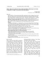 Thực trạng về một số thay đổi giải phẫu, rối loạn cơ năng và bệnh lý ở phụ nữ quanh tuổi mãn kinh