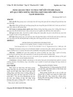 Bàng quang trực vị (thay thế nối với niệu đạo): Kết quả trên những trường hợp theo dõi trên 3 năm tại BV Bình Dân