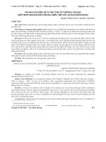 Đánh giá hiệu quả thủ thuật thông lệ đạo kết hợp nội soi mũi trong điều trị tắc lệ đạo bẩm sinh