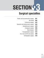Ebook Principles and practice of surgery(6th edition): Part 2
