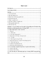 Những biện pháp quản lý hoạt động của tổ chức chuyên môn để nâng cao chất lượng dạy học ở các trường trung học phổ thông huyện yên thế tỉnh bắc giang 