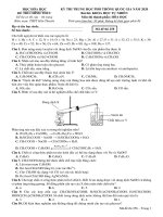 ÔN THI THPT QUỐC GIA môn HOÁ đề (6) 