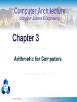 kiến trúc máy tính nguyễn thanh sơn chương 3 arithmetic for computers sinhvienzone com 