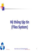 hệ điều hành nguyễn thanh sơn lecturé3 hệ thống tập tin sinhvienzone com 