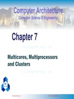 kiến trúc máy tính nguyễn thanh sơn ch7 multicores, multiprocessorssinhvienzone com 