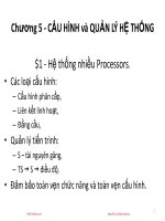 hệ điều hành đỗ văn uy chương 5 cấu hình va quản lý hệ thống sinhvienzone com 