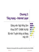 mạng máy tính ngô hồng sơn chương 3 tang mạng internet layer sinhvienzone com 